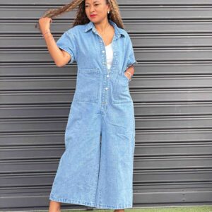 Combinaison Jeans large